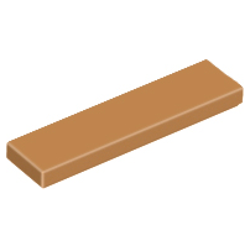 Tegel 1x4 Medium Nougat